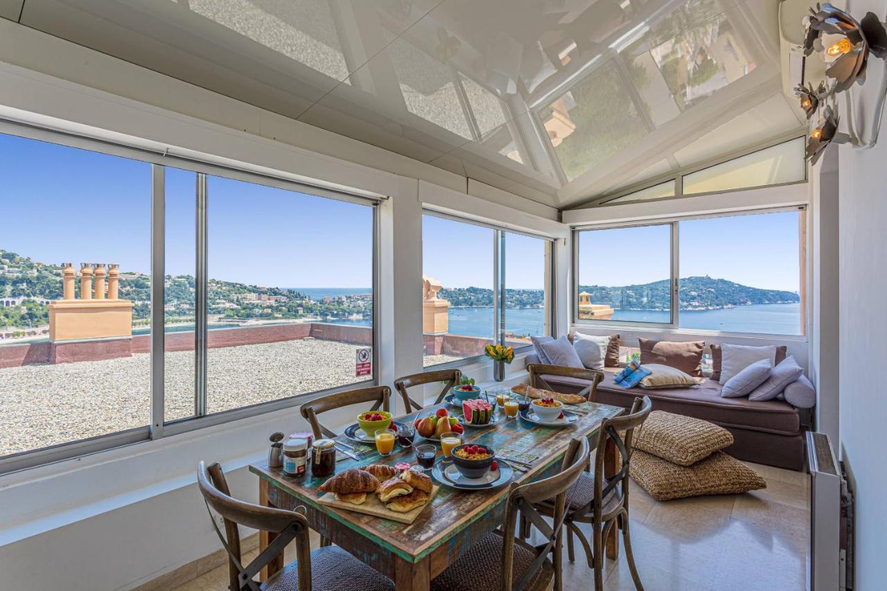 My Casa - Villefranche Cauvin - Panoramic Sea View Ac Экстерьер фото